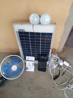 30- 1000watts Solar Generator Fan Bulb