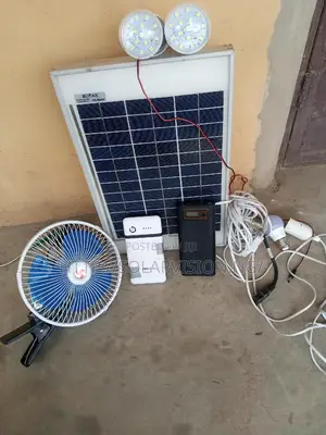 30- 1000watts Solar Generator Fan Bulb