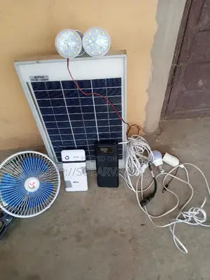 30- 1000watts Solar Generator Fan Bulb