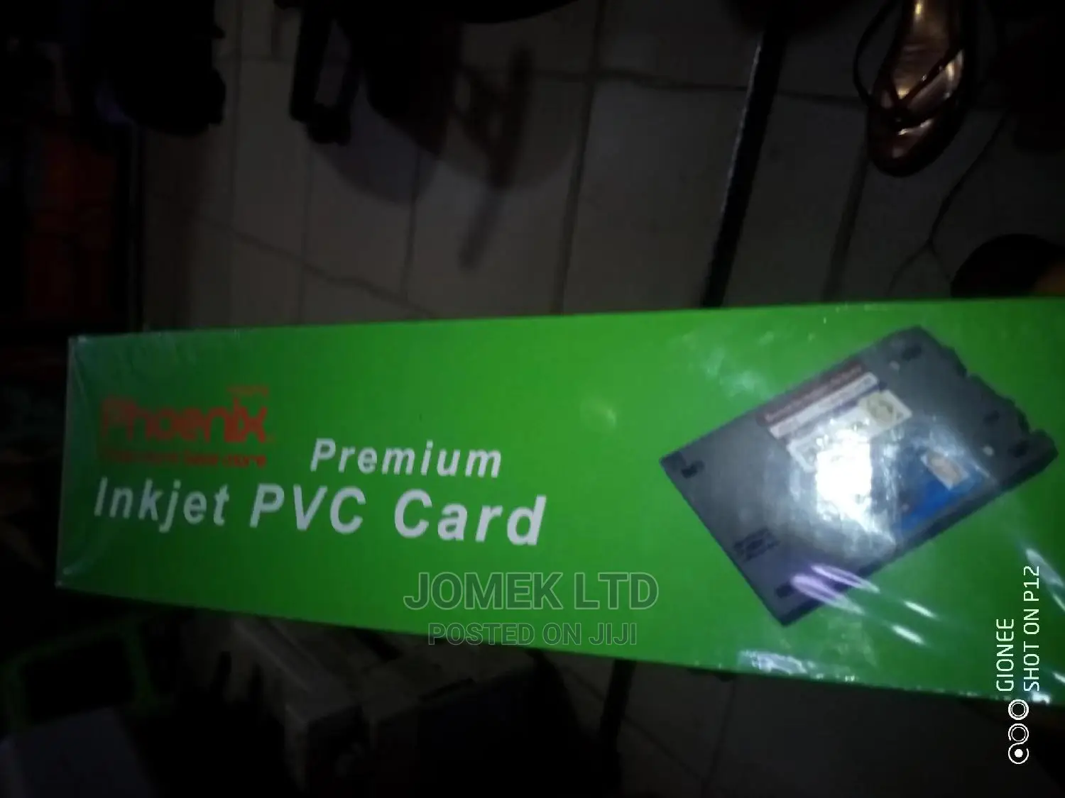 PVC Card for Ip 7240 Printer