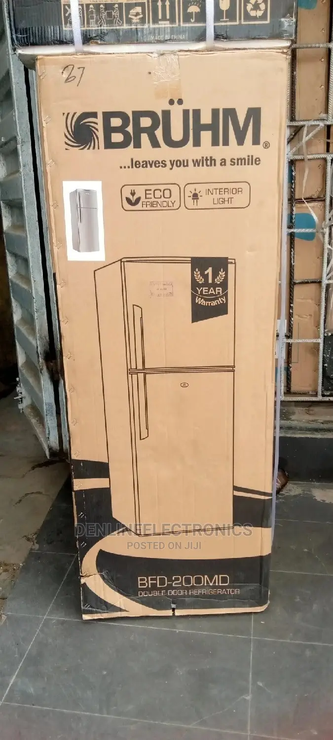 Bruhm 200ltrs Double Door Refrigerator.