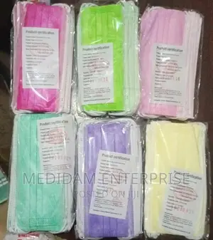 Coloured Nose Mask