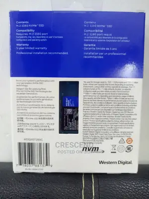 2tb Wd Blue SSD M.2 Nvme