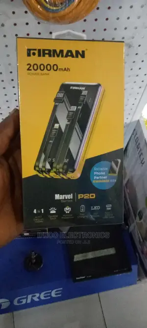 20000mah Firman Power Bank