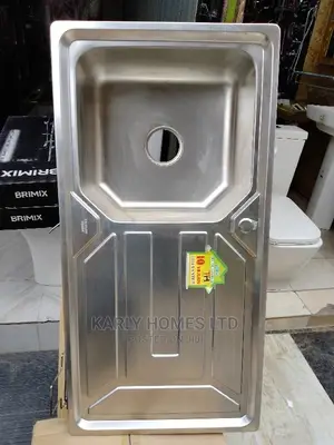 Single Single 3" Coated Kitchen Sink