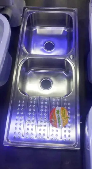 Double Single 3" Thick Stainless Sink