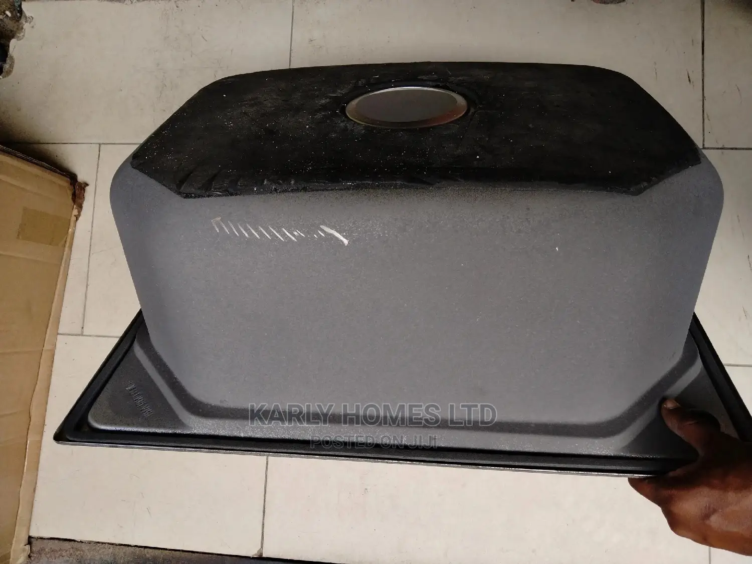Single Bowl 3" Coated Thick Kitchen Sink