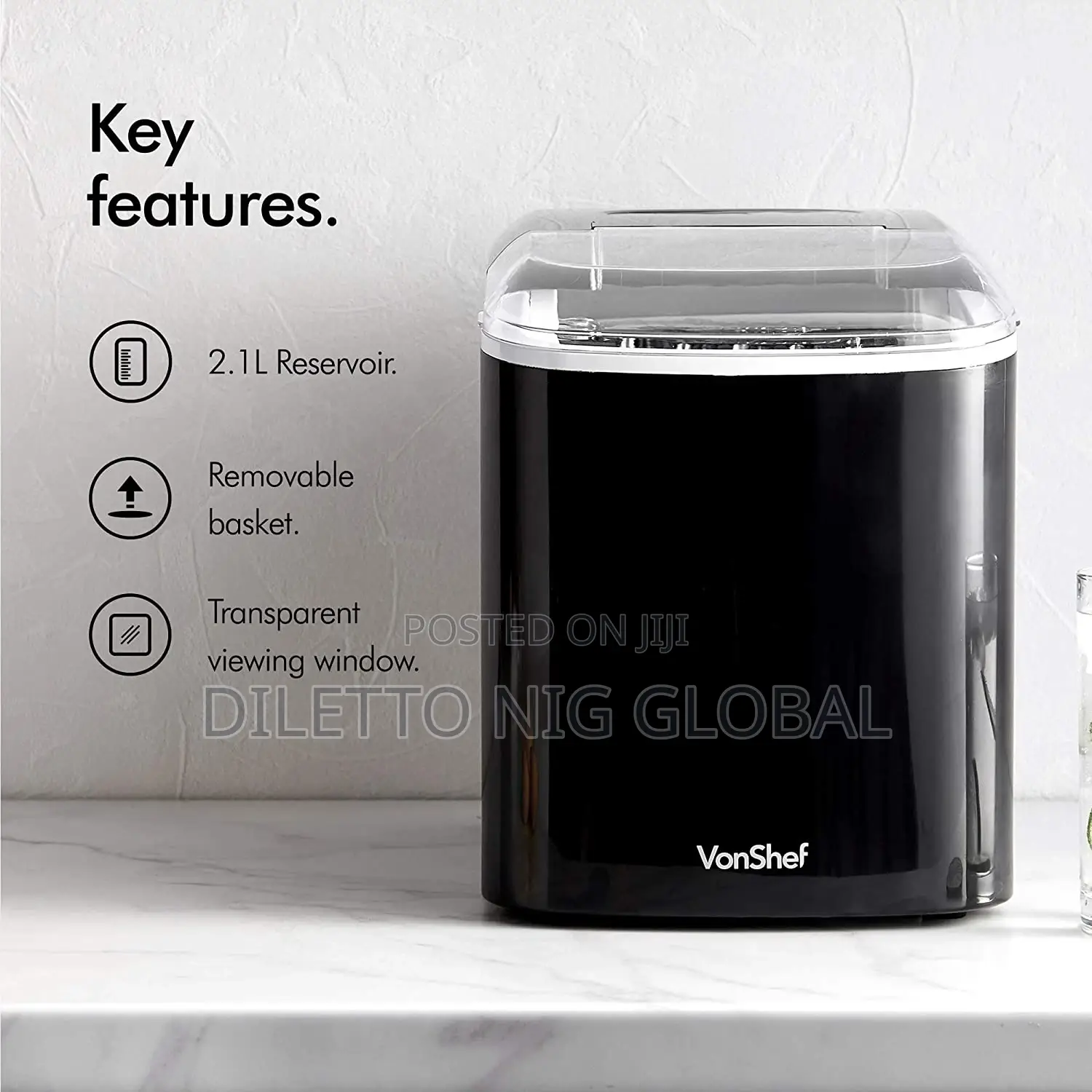 Vonshef Ice Maker Machine