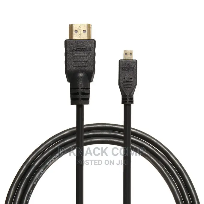 High Speed Micro Hdmi Male Adapter Converter Cable 1.5m