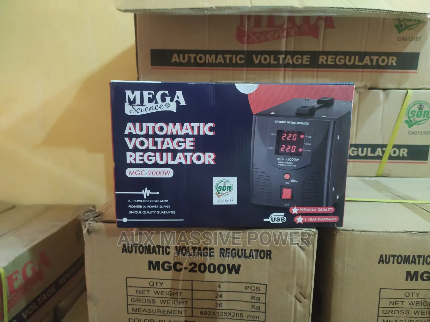 2000w Automatic Voltage Regulator