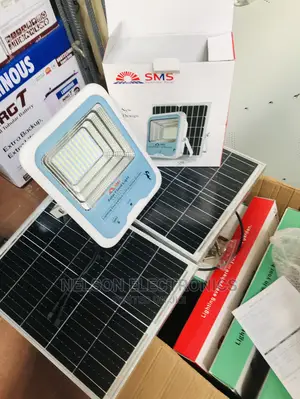 SMS Solar Flood Light Double Panel 200watt With 2ye Warran