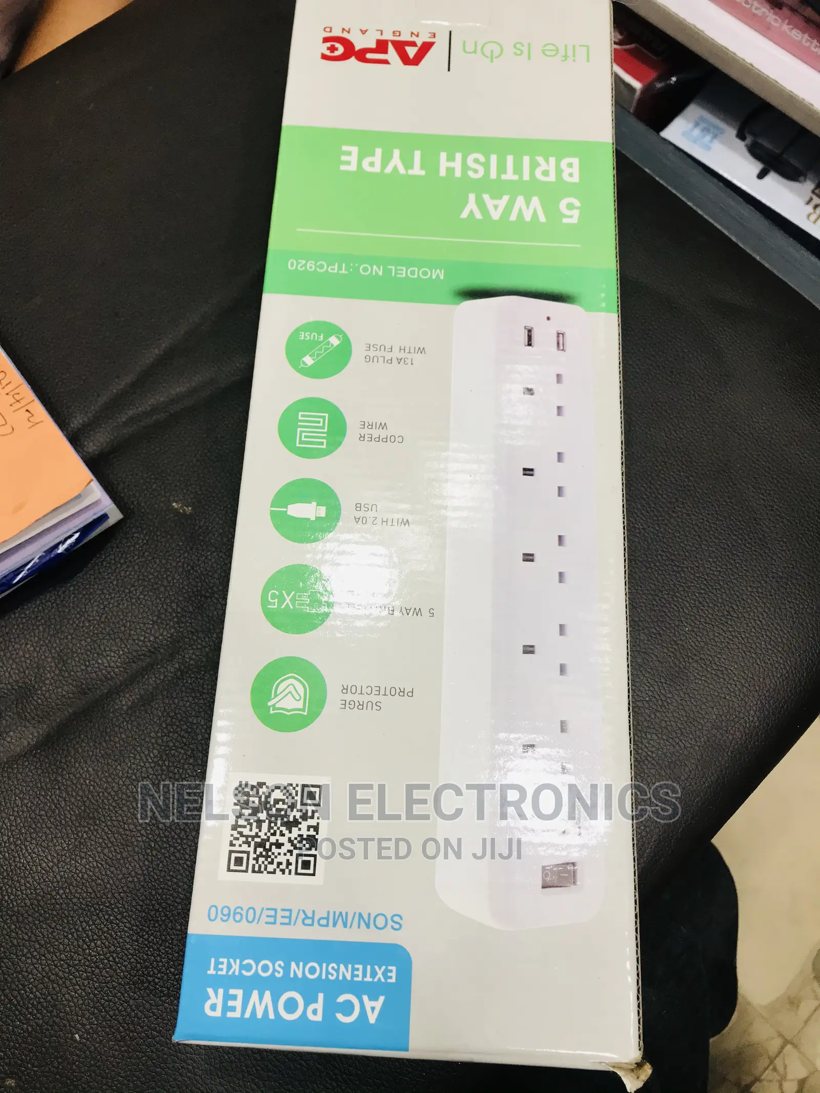 Apc Socket Extension With Surge Protection With Usb
