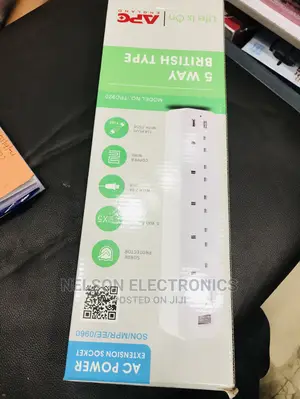 Apc Socket Extension With Surge Protection With Usb