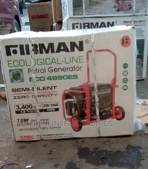 Firman Copper Coil 3.4kva Eco4990es Generator