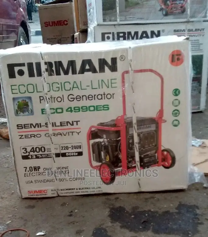Firman Copper Coil 3.4kva Eco4990es Generator