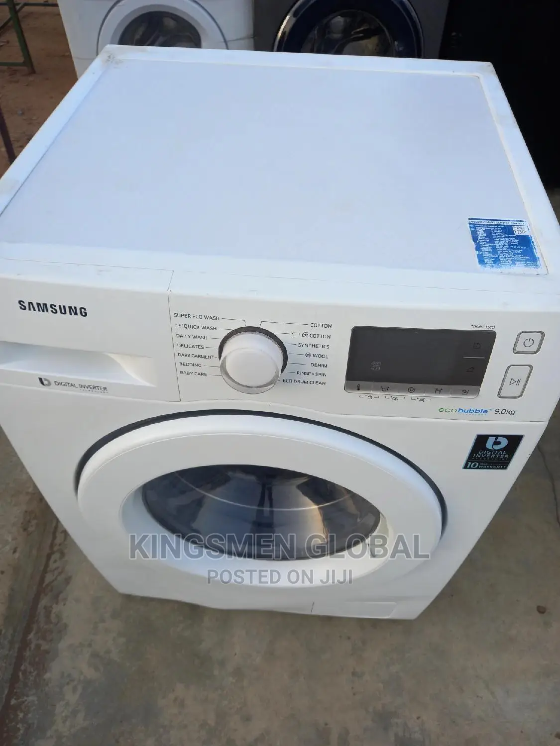 Samsung 9kg Inverter Front Loader Automatic