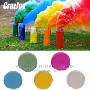 Colorful Smoke Pills Combustion