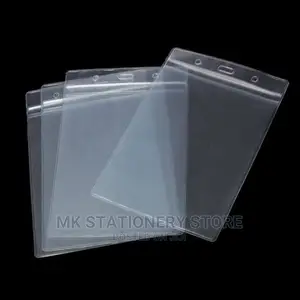 Transparent ID Card Holder (50 Pcs)