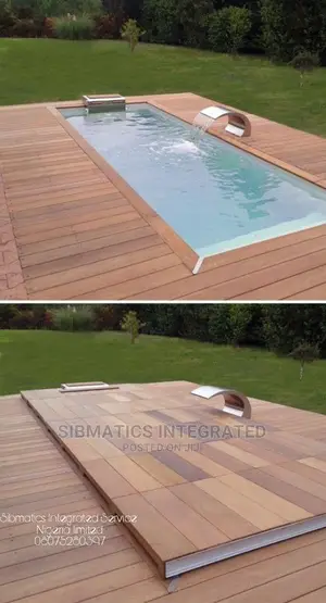Automatic Swimming Pools Cover.