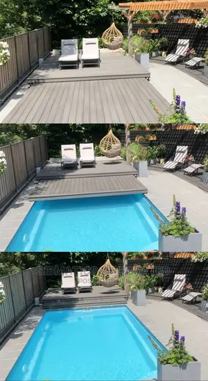 Automatic Swimming Pools Cover.