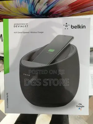 Belkin Soundform Elite Hi-Fi Smart Speaker + Wirelesscharger