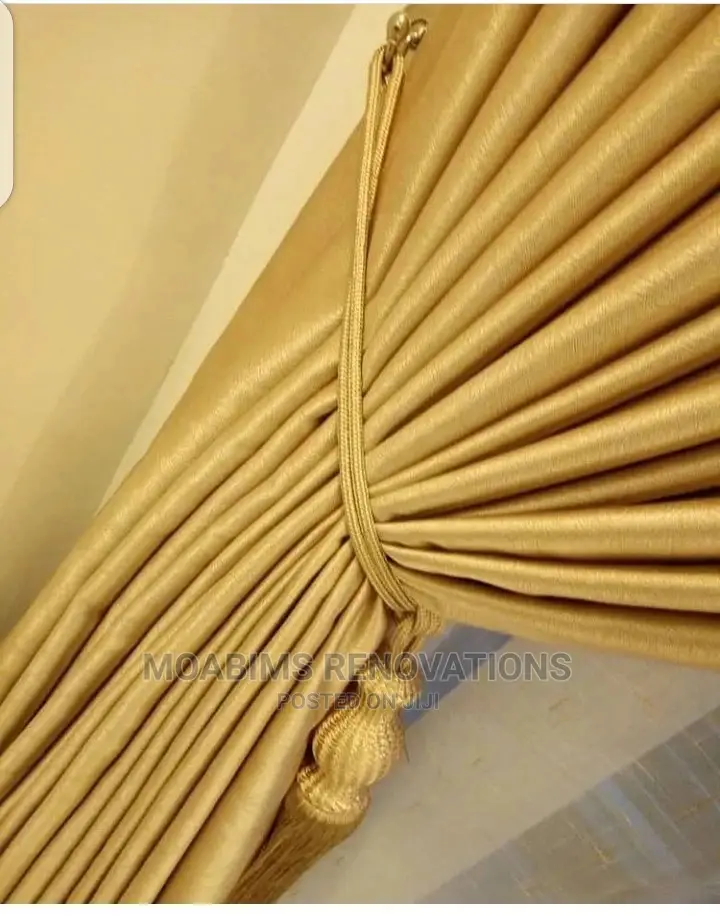 Luxury Turkish Curtain Fabrics With Accessory