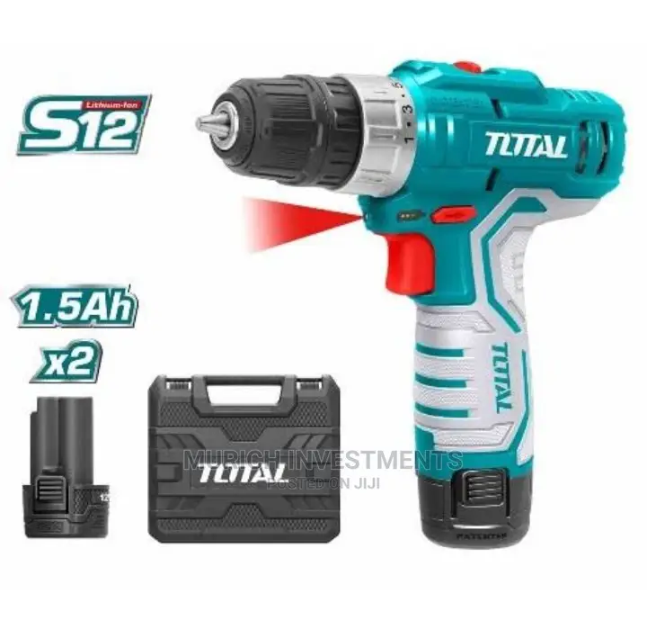 Total Lithium Ion Cordless Drill 12V