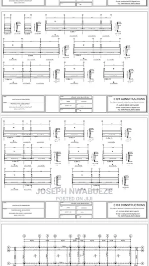 Structural Engineering Drawings Calculation Sheet.