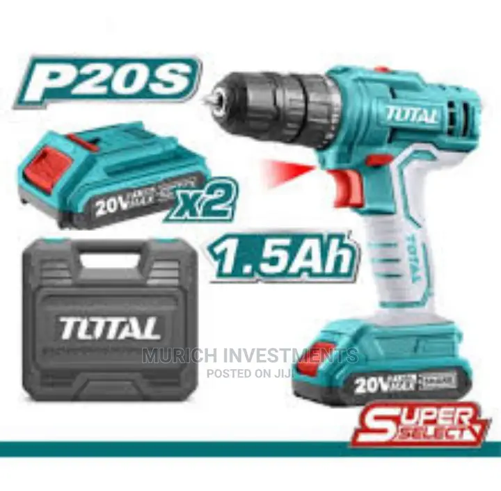 Total Lithium-Ion Cordless Drill 20v