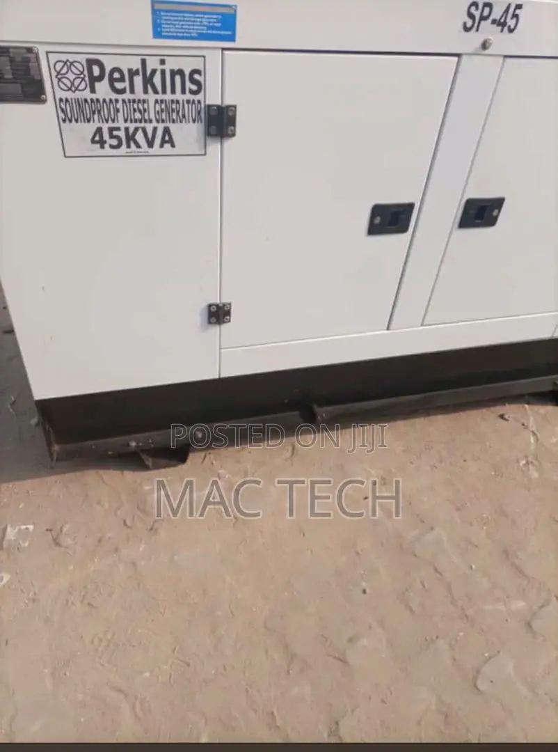 45KVA Perkins Soundproof Generator.