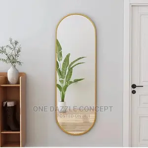 Full Frame Gold Mirror