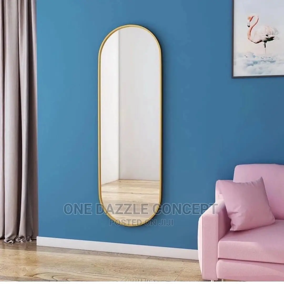 Full Frame Gold Mirror