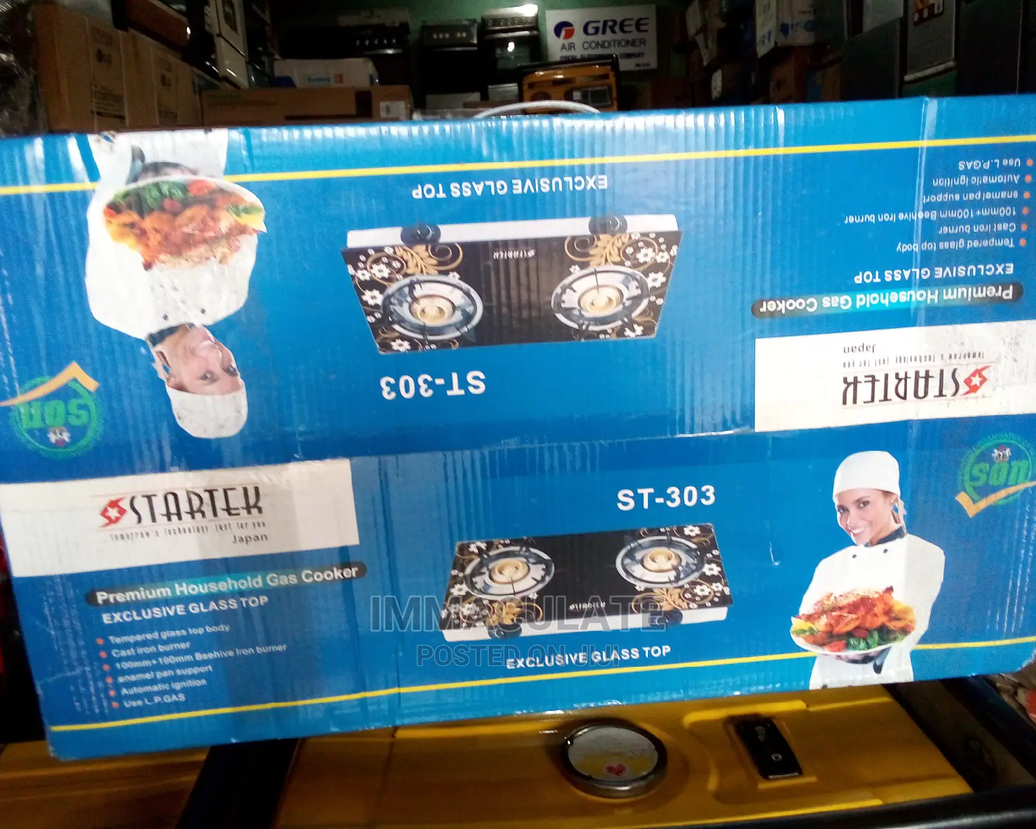 Starteck Table Top Gass Cooker