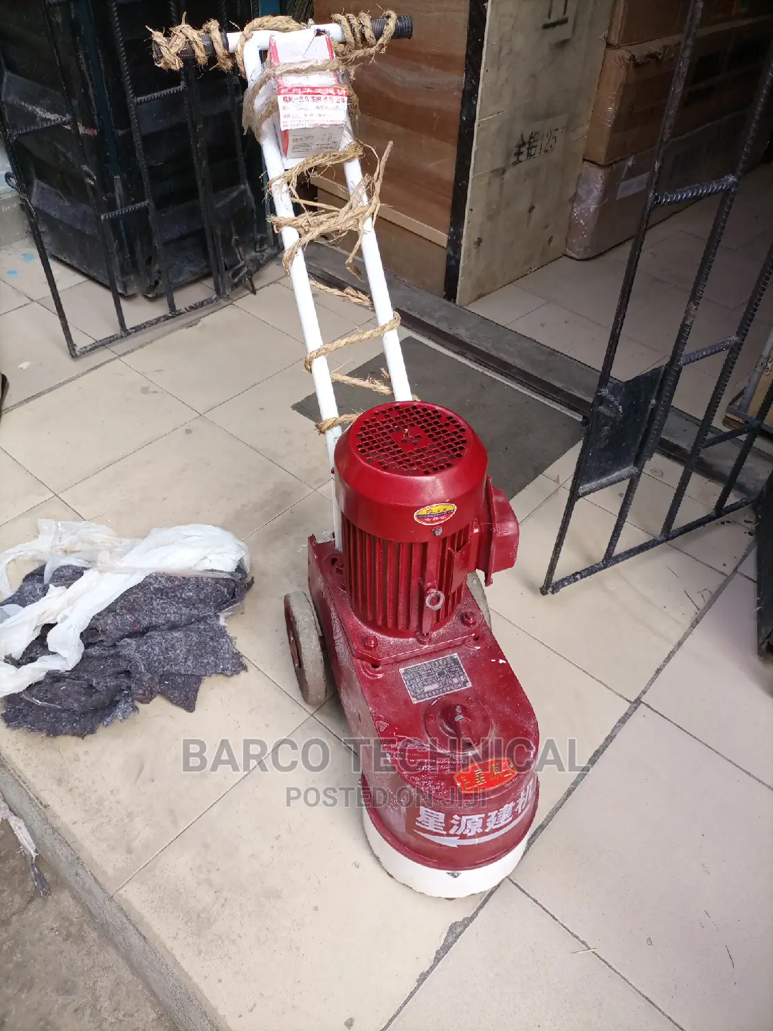 Electric Floor Grander Machine