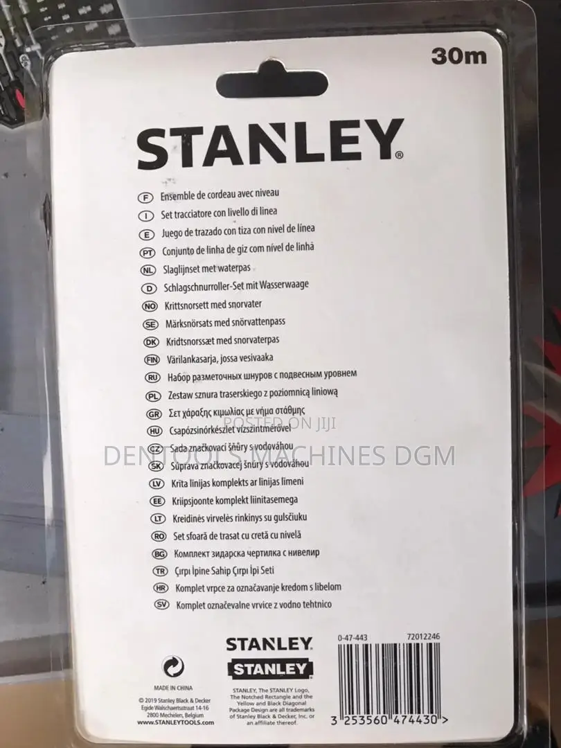 Stanley Chalk-line With Line Level