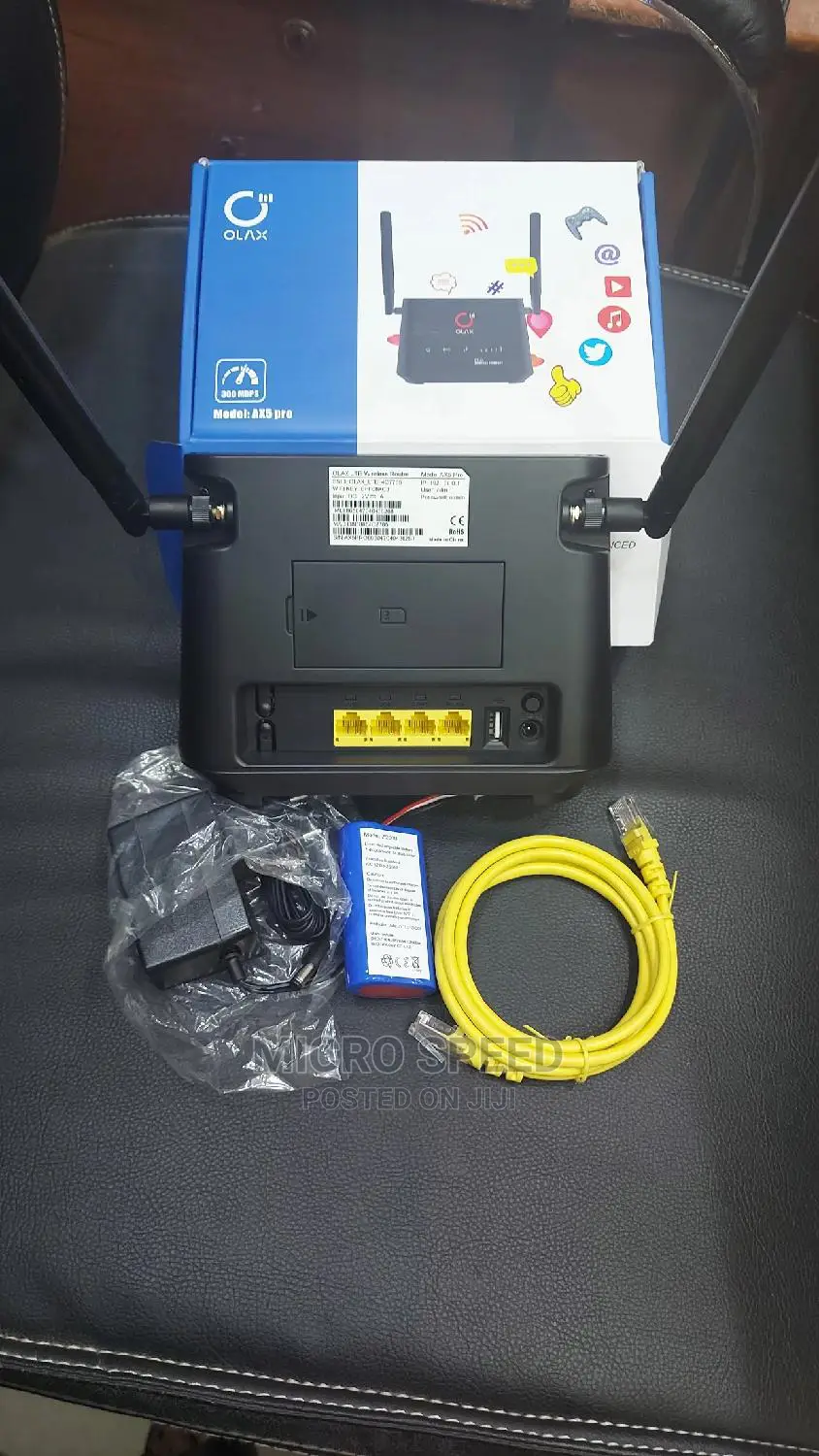 Olax Universal 4g Sim Router With Battery