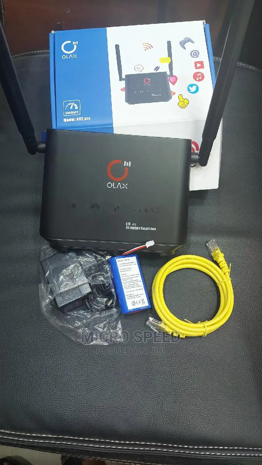 Olax Universal 4g Sim Router With Battery