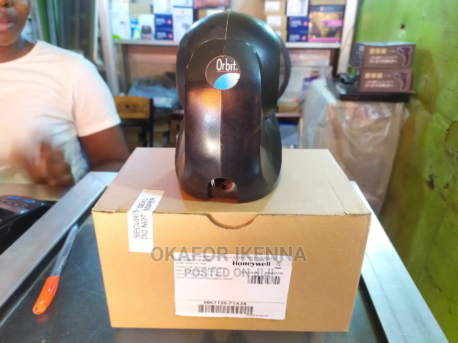 Honey Well Orbit Scanner