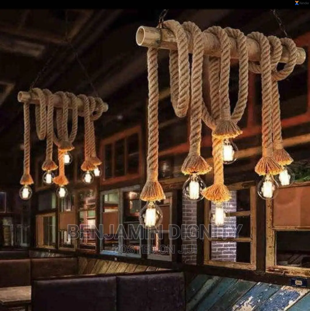 Artistic Bamboo Pendant Light