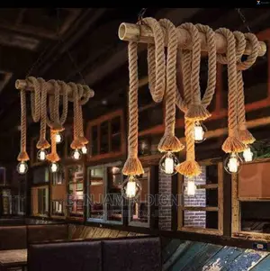 Artistic Bamboo Pendant Light