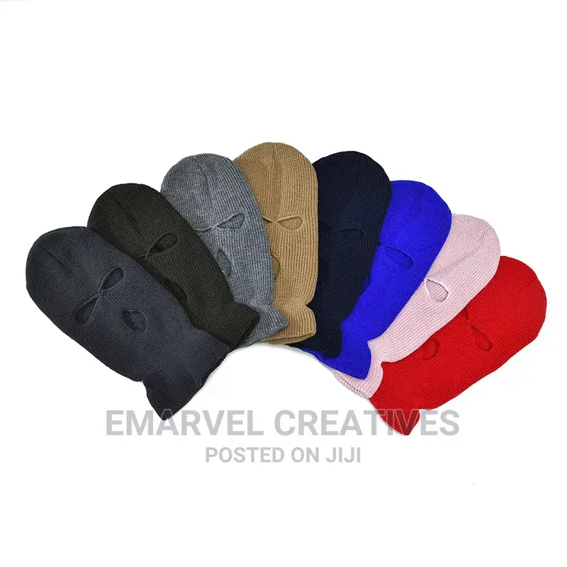 Full Face Cover Ski Mask Hat 3 Holes Balaclava