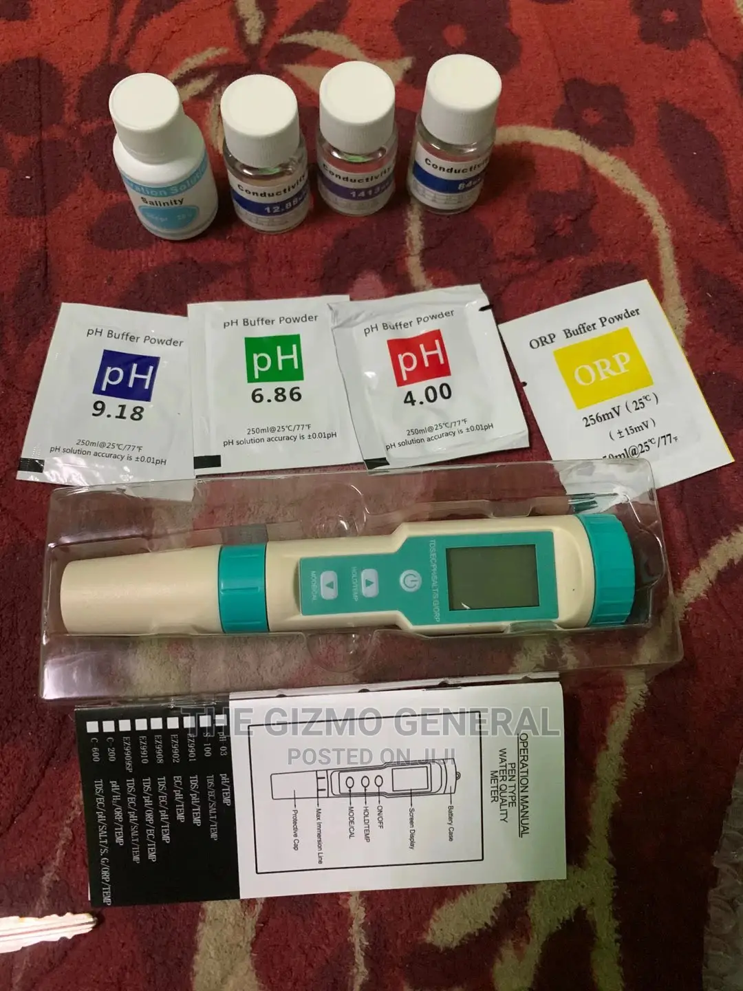 PH/TDS/EC/ORP/ Water Quality Tester