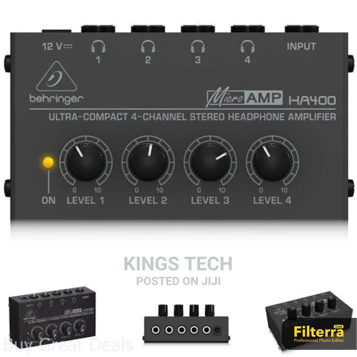 HA400 Behringer Headphone Amplifier