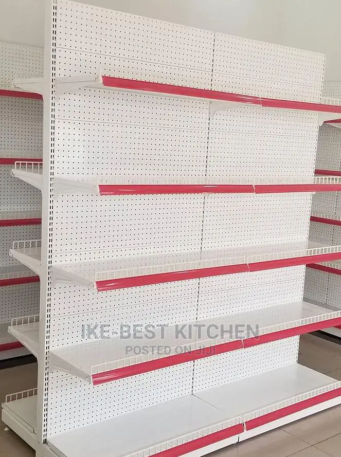 Double Supermarket Shelves