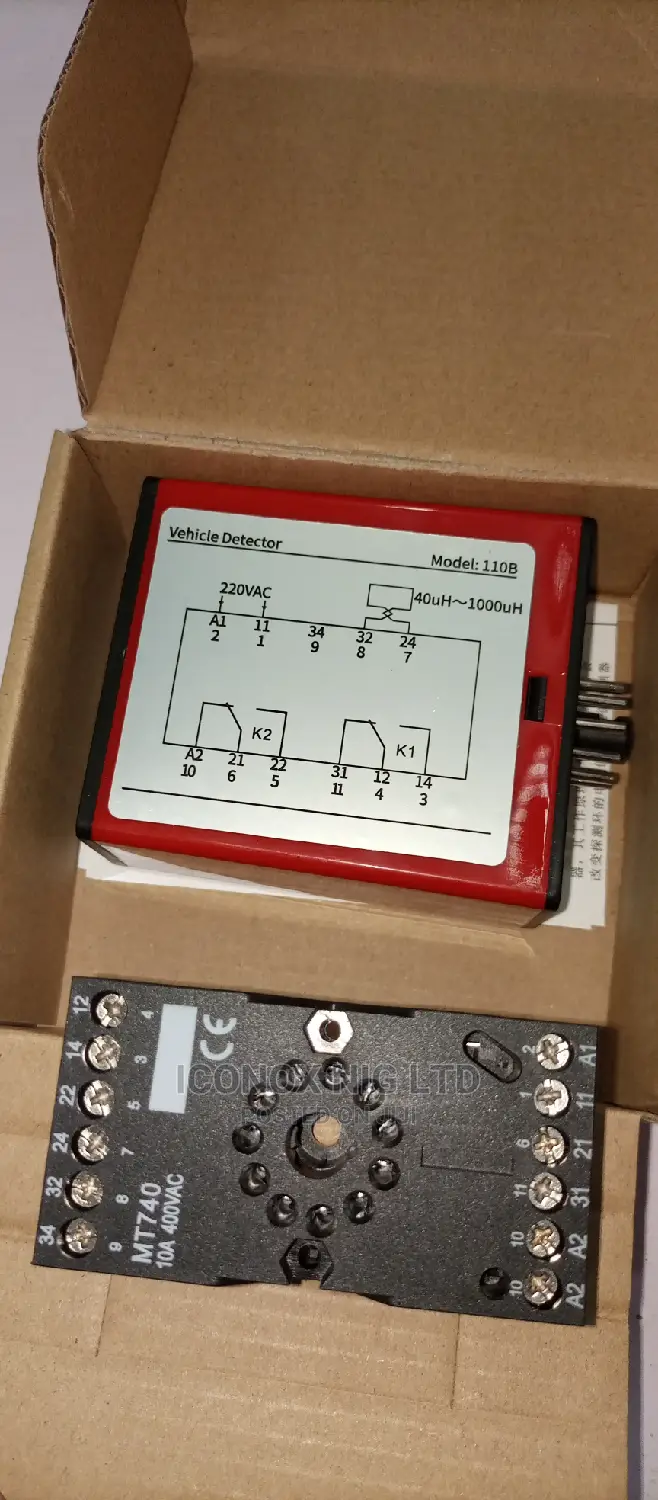 Loop Detector Sensor Controlling Barrier Door Gate Operator