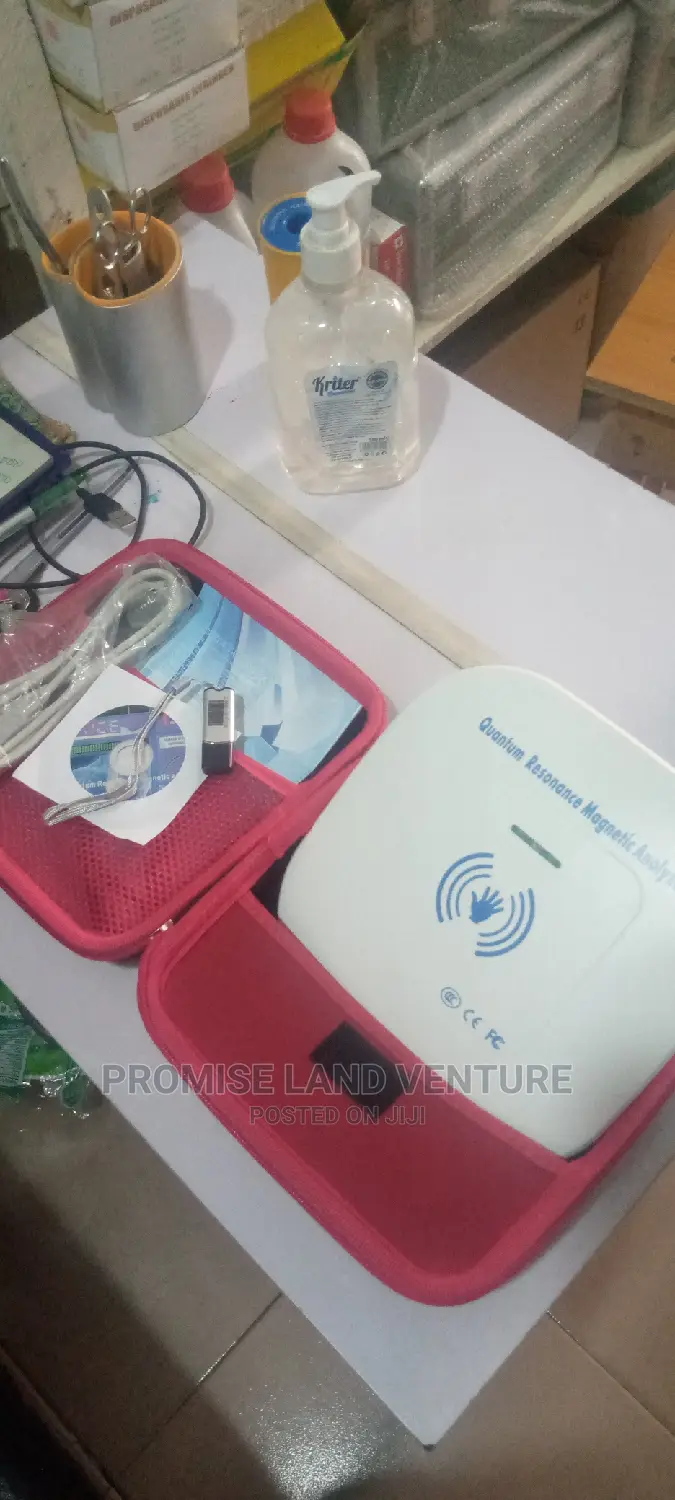 Quantum Resonance Magnetic Analyzer
