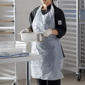 Drips, Spills, and Stains Splash-Proof Layer Apron