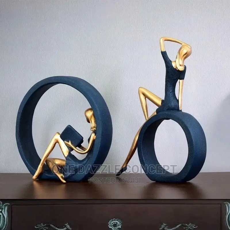 Reading Sculpture Ornament(Set)