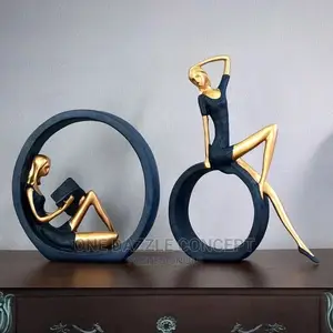 Reading Sculpture Ornament(Set)