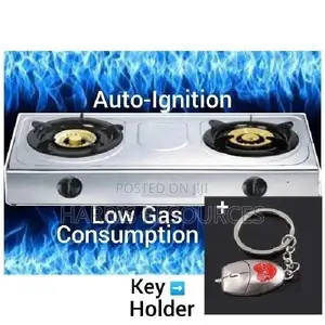 2 Burner Table Top Gas Cooker+ Key Holder